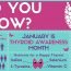 January is Thyroid Awareness Month!